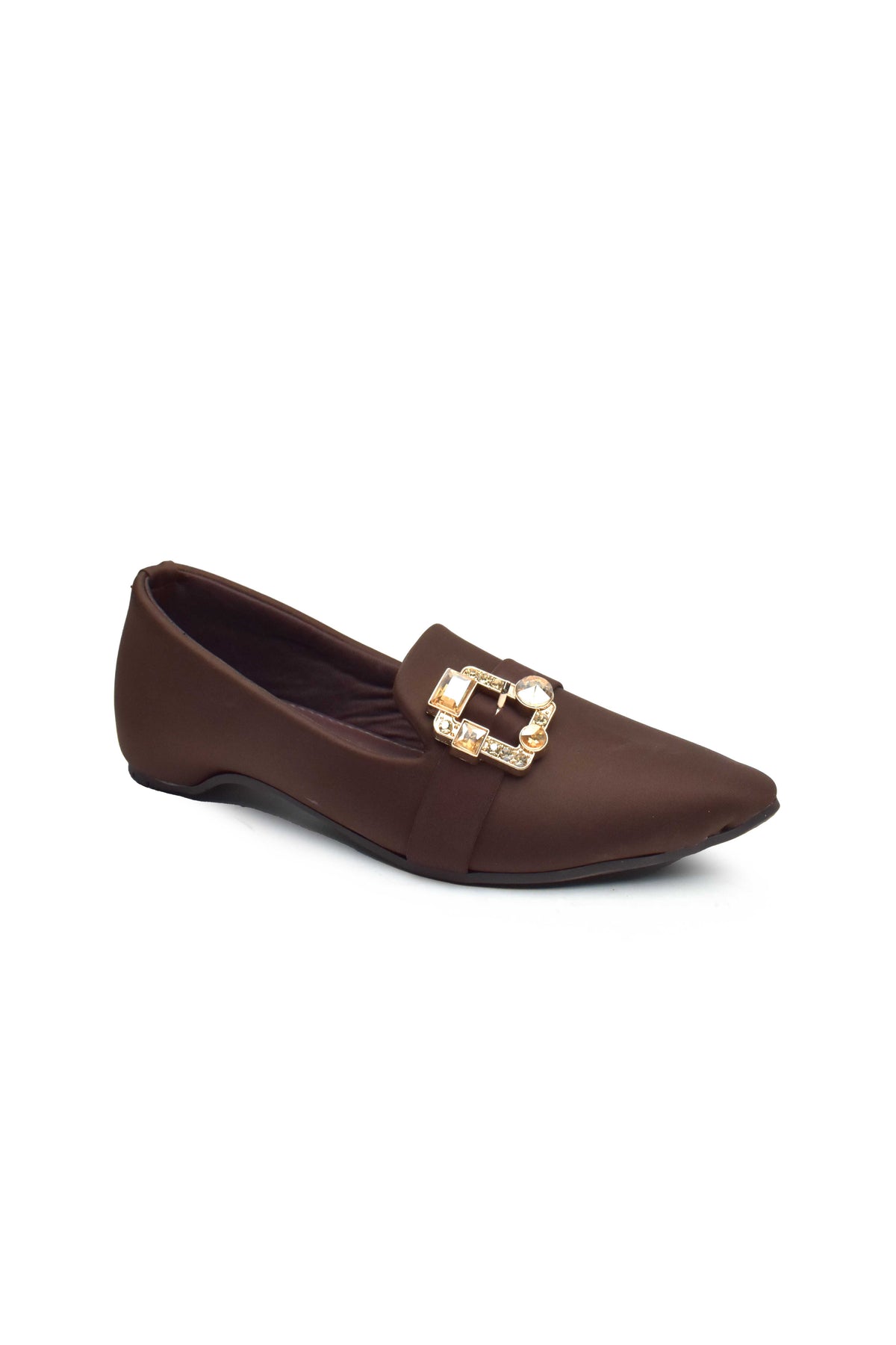 WOMEN BROWN COURT SHOES LADY138