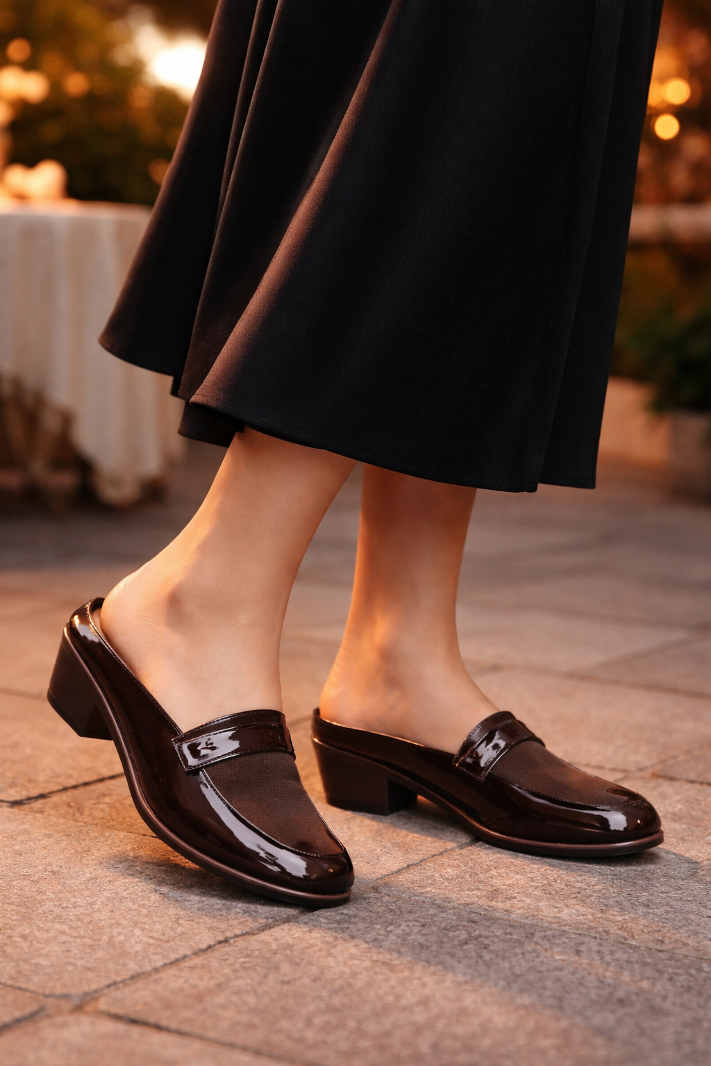 WOMEN BROWN COURT SHOES TOKYO53
