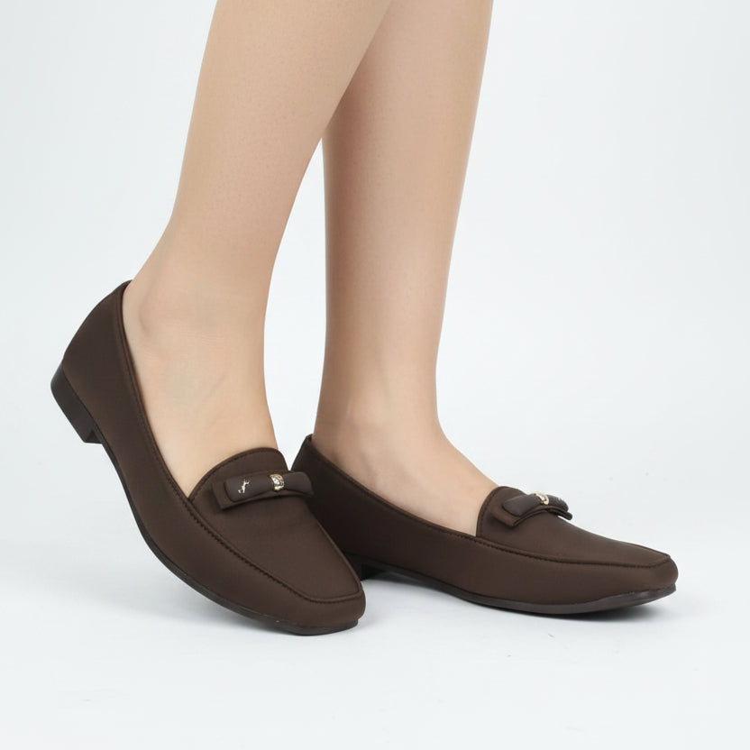 WOMEN BROWN PUMPS M455