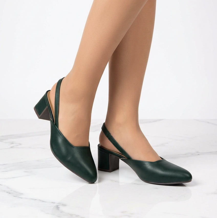 WOMEN GREEN COURT SHOES T841