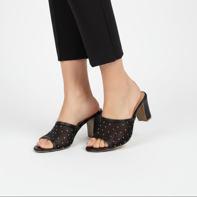 Women BLACK Party Wear T274